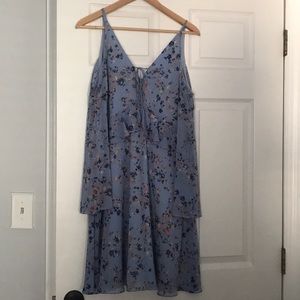 Floral Cold Shoulder Sam Edelman Dress